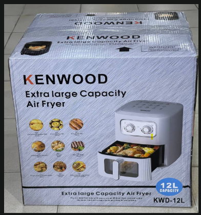 12L Transparent Kenwood Digital Air Fryer (KWD-12L)
